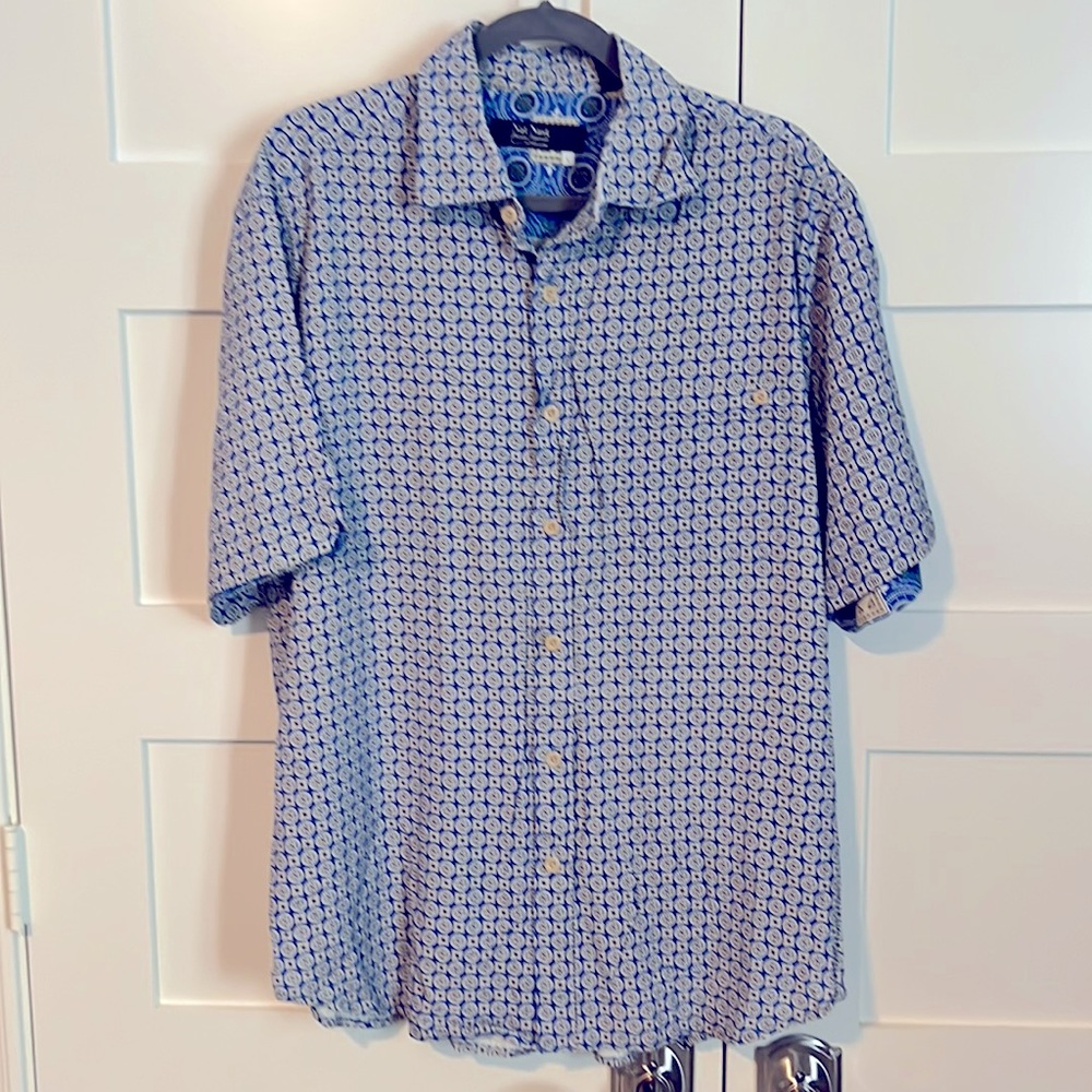Nat Nast mens button up shirt